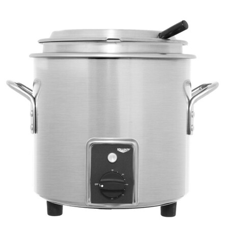Vollrath Co Vollrath Retro Stock Pot Kettle Rethermalizer, 7 Quart, Natural Finish 7217710